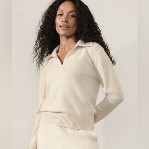 Athleta Alpine Collared Sweater